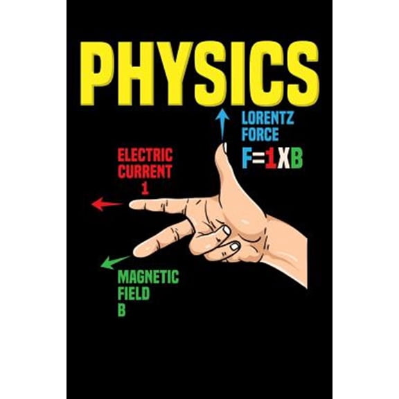 Pre-Owned Physics Lorentz Force F=IxB Electric Current I Magnetic Field B : 120 Pages I 6x9 I Dot Grid I Funny Teacher, School & College Gifts (Paperback)