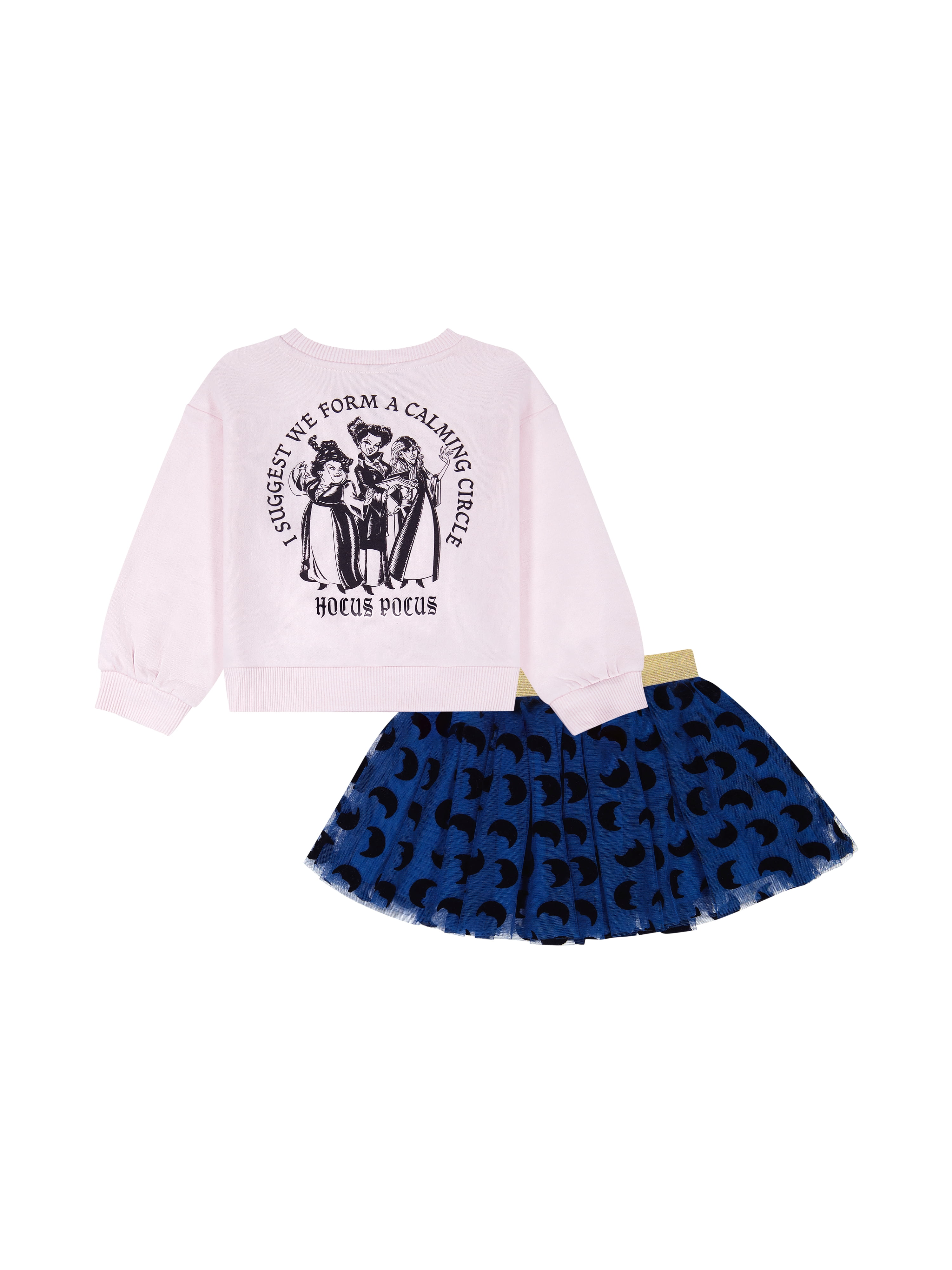 Hocus Pocus Toddler Girls 3 Piece Tutu Skirt Set, Sizes 12M-5T