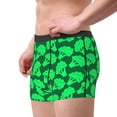 thumbnail image 2 of Yiaed Green Broccoli Print Men's Soft Cotton Boxer Shorts Breathable Boxers Underwear Moisture-Wicking Underwear Stretch Boxer Briefs for Man-Small, 2 of 5