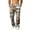 Bronze, variant on LTTVQM Leaf Print Camouflage Full Length Pants for Men 2026 Scenic Wild Rural Woodland Camo Adjustable Drawstring Relaxed Fit Beach Walking Wide Leg Trousers Coffee 2XL