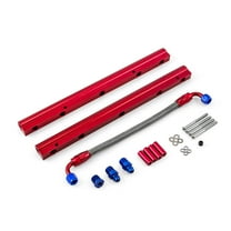 Speedmaster PCE137.1014 Compatible with Oldsmobile 400 425 455 Billet Aluminum Fuel Injector Rail Kit [MidRise Air]