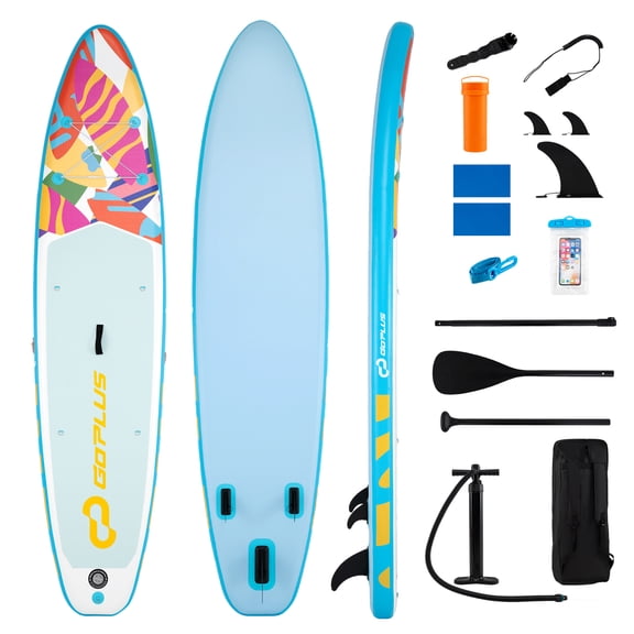 Infans 11’ Wide Inflatable Stand Up Paddle Board , Stable SUP for Adults and Youth