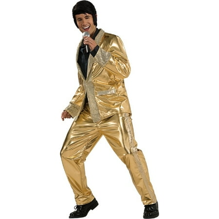 Gold Lame Grand Heritage Suit Men Adult Halloween Costume -