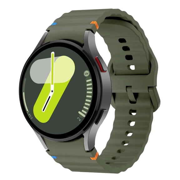 For Samsung Galaxy watch 7/6/5/4 Silicone 20 mm Soft Comfortable Band Silicone Sports Sweat Proof