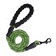 thumbnail image 2 of Durable Slip Lead Dog Leash Cuerda de tracción Ajustable Daycare para Walking Dog verde Zulema correa deslizante, 2 of 6