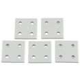 thumbnail image 2 of Hardware Accessories,5Pcs 4‑Hole Vertical Connecting Aluminium Profile Connecting Plate Connecting Plate Reliable and Durable, 2 of 14