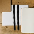 thumbnail image 4 of MasteelfCA 1 Box of 50pcs Ring Sticks with 21 Rings Plastic Comb Bindings Loose-leaf Book Text Binding(22mm Black), 4 of 7