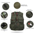 thumbnail image 6 of Fishing Photography Vest Summer Multi Pockets Mesh Jackets Quick, 6 of 7