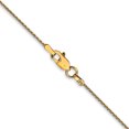 thumbnail image 4 of 14K Yellow Gold 1mm Parisian Wheat Chain (18 X 1) Made In United States pen264-18, 4 of 5