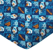 SheetWorld Fitted 100% Cotton Flannel Play Yard Sheet Fits BabyBjorn Travel Crib Light 24 x 42, Olaf