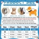 thumbnail image 1 of 4 Pieces Halloween Dog Shirt Halloween Dog Clothes Dog Costume Pumpkin Ghosts Bats Skeletons Printed Dog Puppy Halloween Dog Apparel (L), 1 of 3