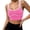 Red, variant on Women's Tank Top ,Spaghetti Strap Square Neck Cropped Athletic For —Jogging Yoga Singlet For Running Fitness Training (Red, Large)