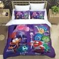 thumbnail image 3 of Disney-Juego de ropa de cama con dibujos animados para niños, funda de edredón con funda de almohada, decoración de dormitorio, regalo de Navidad, 2 piezas, 3 of 5