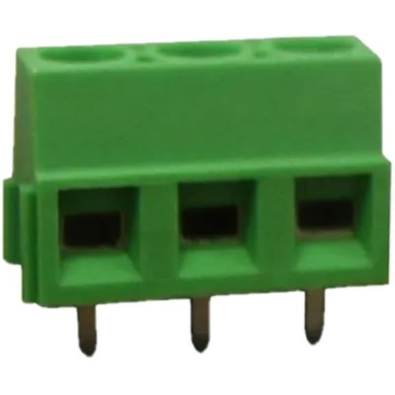 Pack of 5 32.403 Fixed Terminal Block 3 Position AKZ250/3 PC 5.08mm PCB :RoHS