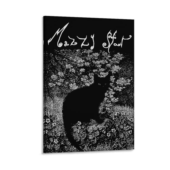 Vintage Mazzy Star Poster 7 Canvas Wall Art Print For Room Aesthetic And Decor Poster For Bedroom Office Home Dorm Kitchen Bathroom Decor
