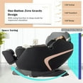 thumbnail image 4 of Resenkos Leisure Massage Chair Massage Chair, Relaxation Chair,Enjoyment 13 - 3D SL-Track Full Body Zero Gravity Massage Chair with Thai Stretch-Black, 4 of 10