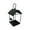A, variant on Garden Hanging Iron Bird Feeder - Small House Art Design, Anti-Spill Bird Feeding Station, Durable Weather-Resistant Outdoor Decor, Perfect for Courtyard & Garden Bird Lovers, 8.3*7.5in, F