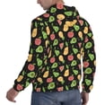 thumbnail image 3 of Hoodies for Men - Cute Pear Mango Watermelon Pineapple Long Sleeve Comfrt Men'S Fashion Hoodies & Sweatshirts, Sweatshirts for Men Hoodies Pullover Clothing Clothes with Pouch, 3 of 7