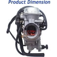 thumbnail image 2 of Waltyotur Carburetor Carb Replacement for Honda Foreman Rubicon 500 TRX500 2001-2014 Replacement for 16100-HN2-013 16100-HN2-A24, 2 of 5