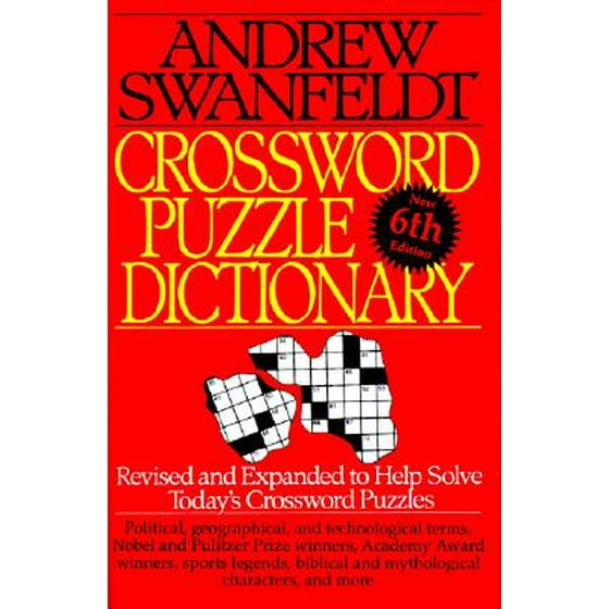 Crossword Puzzle Dictionary Sixth Edition