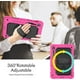 thumbnail image 3 of Funda para Samsung Galaxy Tab S10 Lite/ S10 FE/ S9 FE 10.9 pulgadas/Tab S9 11 pulgadas, funda protectora resistente a prueba de golpes con protector de pantalla, soporte giratorio de 360°, 3 of 8