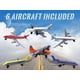 thumbnail image 5 of Toy Airplane 6 Pack Mini Diecast Aircraft, Playset Includes Glider and Airlines Planes for Birthday Party Favor Toys for Kids and, 5 of 5
