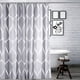 thumbnail image 3 of Diseño de malla de cortina de baño de secado rápido y dobladillo pesado lavable duradero con 10 ganchos JAMW Sencillez, 3 of 5