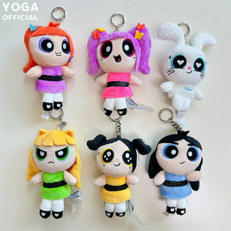 Newjeans The Powerpuff Girls Plush Doll Keyring Bunnies Gift
