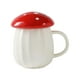 thumbnail image 4 of Taza de champiñones de dibujos animados, regalos , vaso de agua duradero con tapa, vasos para té, zumo de naranja, bebida, Rojo perfecl Taza de setas, 4 of 7