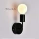 thumbnail image 2 of 5xBlack Loft Antique Iron Wall Lamp Simple American Country Restaurant Bar Corridor Wall Suc, 2 of 3