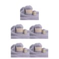 thumbnail image 1 of Kit de hilo de ganchillo Matsuzay 50g 20g 5Conjunto Gris plateado, 1 of 6