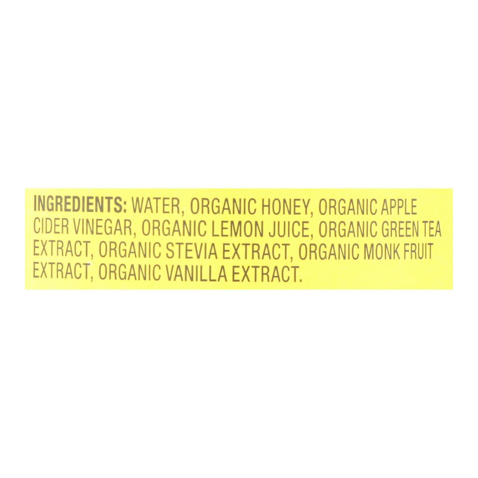 Bragg Apple Cider Vinegar Refresher Honey & Green Tea 16 oz (Pack of 12)