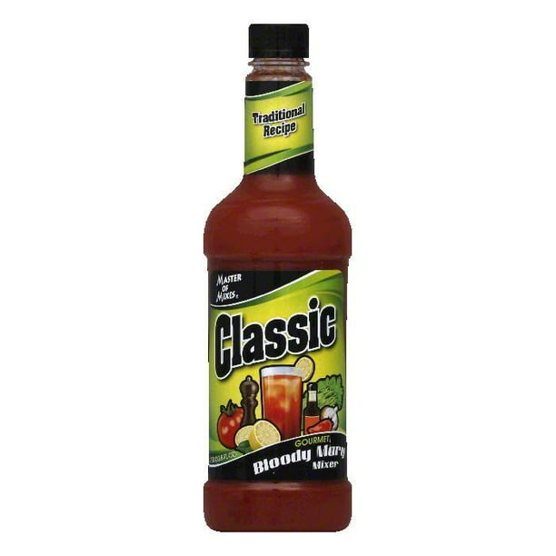 Master of Mixes Bloody Mary Mix, 33.8 OZ (Pack of 6)