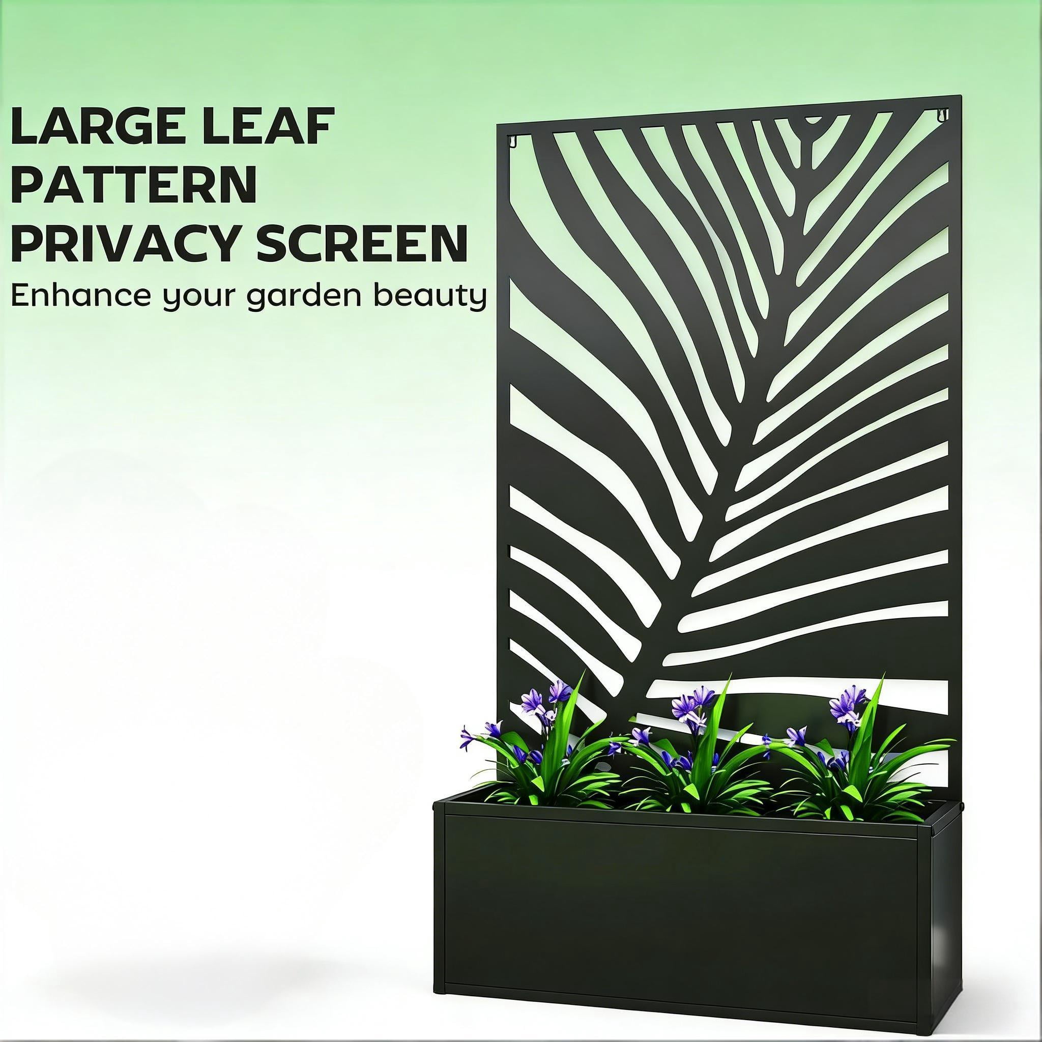 Freestanding Plant Bed Wall Mounted Flower Raised Garden Bed