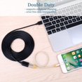 thumbnail image 4 of USB Extension Cable, Excgood 10ft (3m) Extra Long USB Extender Cord- USB 2.0 A Male to A Female Cable for Flash Drive,Hard Drive,Keyboard,Mouse,Print, 4 of 7
