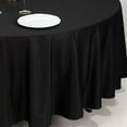 thumbnail image 6 of Efavormart Black Premium Scuba Round Tablecloth, Wrinkle Free Seamless Polyester Tablecloth - 108", 6 of 11