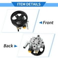 thumbnail image 5 of Power Steering Pump for Toyota Camry V6 3.5L 2007-2011 for Lexus No.4431033170/4431004140 with Pulley, 5 of 6