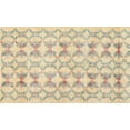 thumbnail image 1 of Ahgly Company Machine Washable Indoor Rectangle Contemporary Gold Area Rugs, 4' x 6', 1 of 7