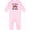 AD-Pink, variant on Uncle Firefighter for Nephew Baby Romper Coveralls
