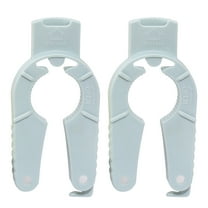 FRCOLOR Can Opener 2pcs Rubber Strap Grip Bottle Jar Can Opener Soda Can Opener for Weak Hands Elderly ( Light Green ),4.13"X1.97"X0.47"