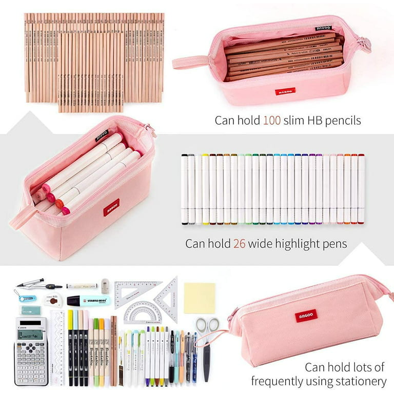 CICIMELON Pencil Case Large Capacity Pen Pouch Multifunctional