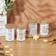 thumbnail image 5 of Dispensador de vidrio Apothecary Jars Lucomb Qtip Holder, 300 ml, 4 unidades, 5 of 7
