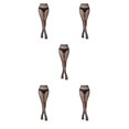 thumbnail image 3 of Guardurnaity Medias negras Varios patrones Cintura alta Malla de red Lencería Vestido de lujo Medias Ropa de mujer Panty-hose para niña 6023 seis mil veintitrés Tamaño libre 5Conjunto, 3 of 6