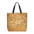 thumbnail image 1 of Balery Old Vintage Map Of Sea Bolsa de Mano para Mujeres con Cremallera, Bolsa de Gimnasio con Compartimentos, Bolsa para Laptop, Bolsa para Trabajo, 1 of 7