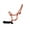 Orange, variant on Showman Fluorescent Speckled Cowboy Knot Halter w/ Removable Lead  (Yellow)