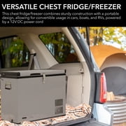 Whynter 45-Quart Portable Freezer, Stainless Steel