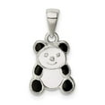 thumbnail image 4 of Sterling Silver Enamel Panda Pendant, 4 of 5