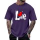 thumbnail image 1 of Tops para hombre, blusas y camisas de manga corta con cuello redondo para hombre, camisetas casuales con estampado de moda para hombre, blusa de manga corta, blusa de poliéster para hombre., 1 of 4