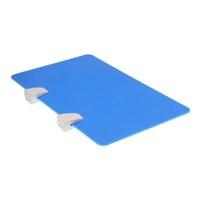 FUEENIRVA 1Pcs Blue Acrylic Desk Partition Screen for Office Workers