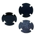 thumbnail image 4 of Bass Kick Drum Mute Pad Felt Bass Drum Silencers Pad Dampeners Single Pedal Patches Quiet Drum Practice Accessory, 4 of 8